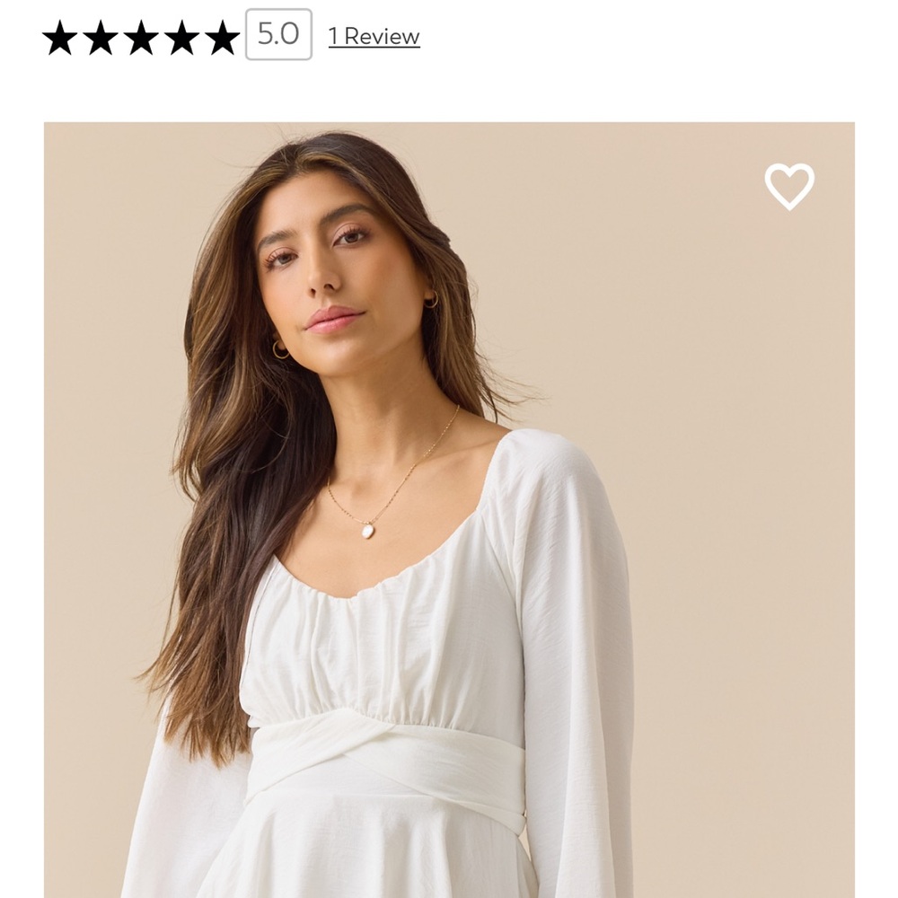 Elegant White Long sleeve romper Women’s